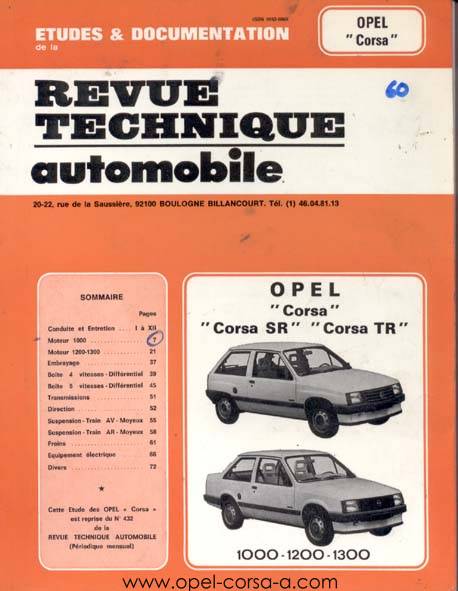 ' 15 -' 18 libro in brossura VAUXHALL/Opel Corsa Benzina & Diesel 64 a 18 